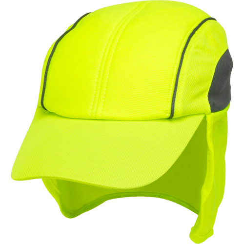 Cooling Hat with Neck Shade, Hi-Vis Lime Planification Entrepots Molloy