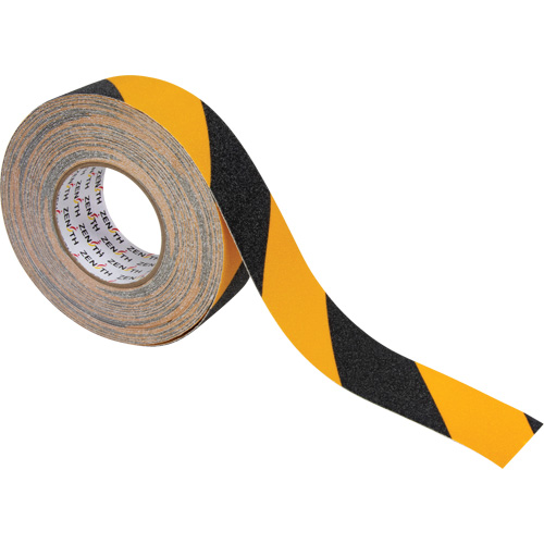 Anti-Skid Tape, 2" x 60', Black & Yellow Planification Entrepots Molloy