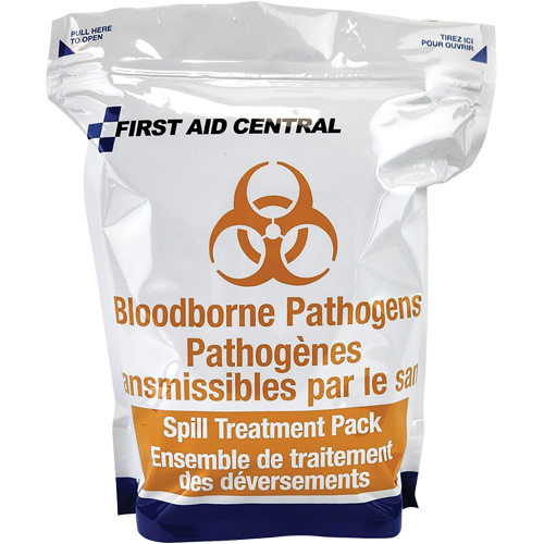 13 articles de lutte contre les agents pathog&egrave;nes transmissibles par le sang pour la trousse d'intervention d'urgence de premiers soins Planification Entrepots Molloy