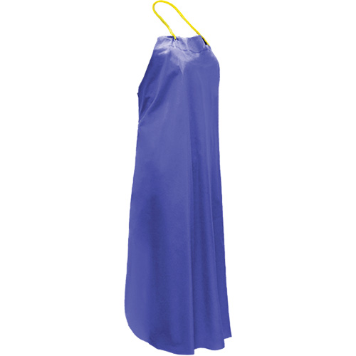 CoverMe Apron, PVC/Vinyl, 45" L x 35" W, Blue Planification Entrepots Molloy
