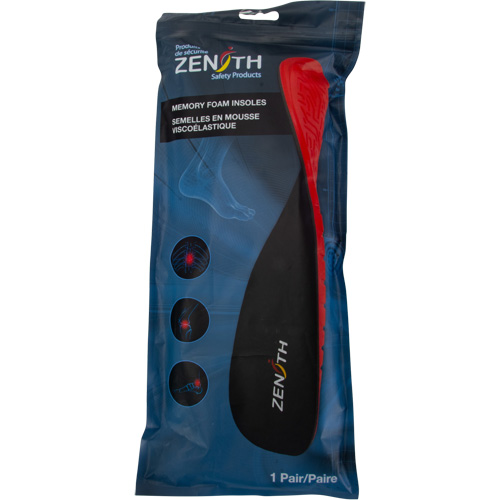 Memory Foam Insoles, Men's 12 - 13 Planification Entrepots Molloy