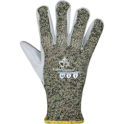 Gants de protection thermique avec paumes en cuir ParaActiv SKWCPLP , Taille T-petit, Calibre 7, Enveloppe en ParaActiv, ASTM ANSI niveau A8 Planification Entrepots Molloy