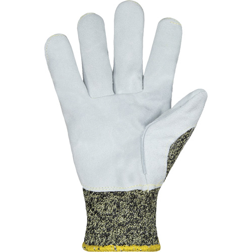 Gants de protection thermique avec paumes en cuir ParaActiv SKWCPLP , Taille T-petit, Calibre 7, Enveloppe en ParaActiv, ASTM ANSI niveau A8 Planification Entrepots Molloy