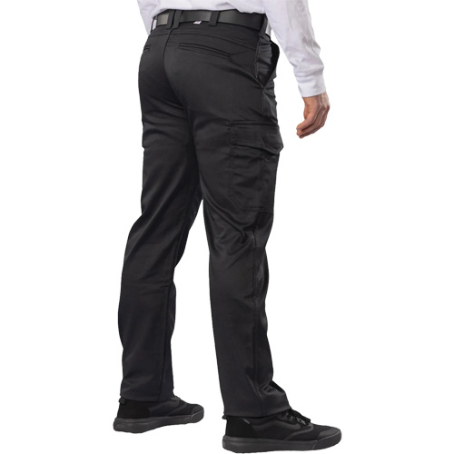 Pantalon cargo Big Flex, Poly-coton/Spandex, Noir, Taille 56 Planification Entrepots Molloy
