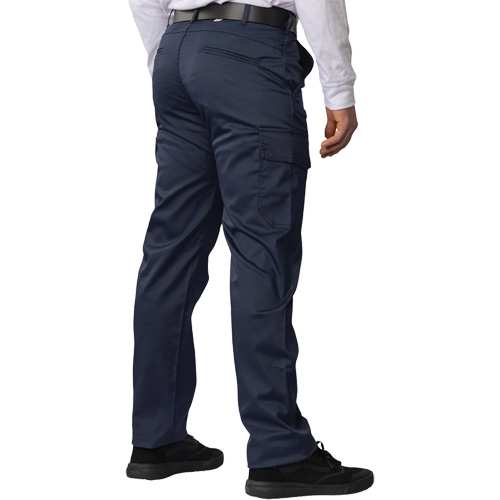 Pantalon cargo Big Flex, Poly-coton/Spandex, Bleu marin, Taille 48 Planification Entrepots Molloy