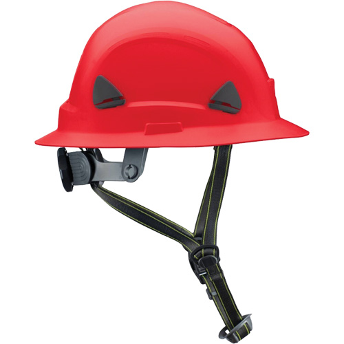 Fibre Metal Climbing Style Helmet with Full Brim, Meets CSA Type 2, Ratchet Suspension, Non-Vented Planification Entrepots Molloy