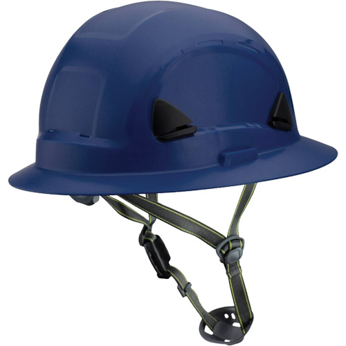 Fibre Metal Climbing Style Helmet with Full Brim, Meets CSA Type 2, Ratchet Suspension, Non-Vented Planification Entrepots Molloy
