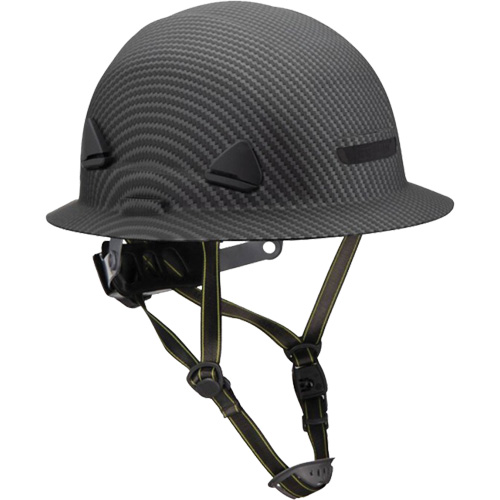 Fibre Metal Climbing Style Helmet with Full Brim, Meets CSA Type 2, Ratchet Suspension, Non-Vented Planification Entrepots Molloy