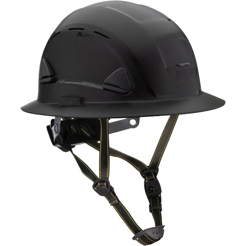 Fibre Metal Climbing Style Helmet with Full Brim, Meets CSA Type 2, Ratchet Suspension, Vented Planification Entrepots Molloy