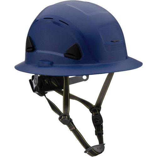 Casque Fibre Metal de style escalade avec bordure compl&egrave;te, R&eacute;pond aux normes CSA type 2, Suspension Rochet, Ventil&eacute; Planification Entrepots Molloy