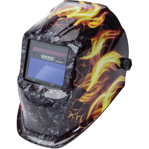 Masque de soudage auto-assombrissant VIKING 1740 Ignition, 3,78" lo x 1,67" la Champ de vision, Teinte 9 - 13 Planification Entrepots Molloy