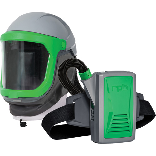 Respirateur Z-Link avec APR motoris&eacute; PX5 & joint FR pour le cou Zytec, Respirateur &agrave; masque Planification Entrepots Molloy