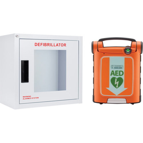 Powerheart&reg; G5 AED & Cabinet Kit, Automatic, Bilingual, Class 3 Planification Entrepots Molloy
