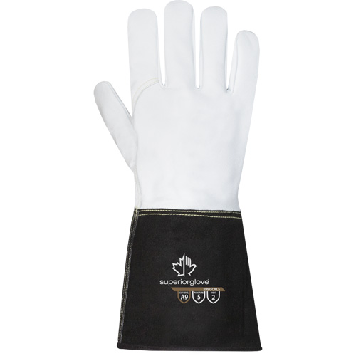Gants r&eacute;sistants &agrave; l'incendie Endura 399GCXL5, Taille Grand, Enveloppe en Ch&egrave;vre, ASTM ANSI niveau A9 Planification Entrepots Molloy