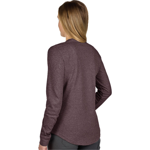 FREEFLEX Long-Sleeve Hybrid T-Shirt, Women's, X-Small, Purple Planification Entrepots Molloy