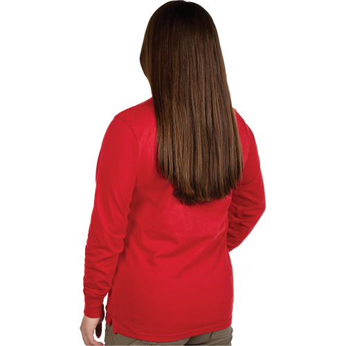 T-shirt &agrave; manches longues avec logo GRIDIRON, Femmes, T-petit, Rouge Planification Entrepots Molloy