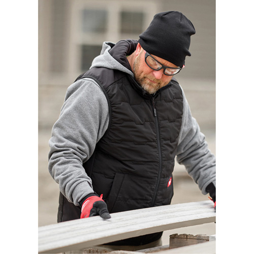 FREEFLEX Lightweight Insulated Vest, Men's, Small, Black Planification Entrepots Molloy
