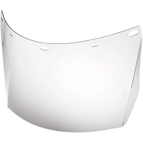 Uncoated Full Face Shield Replacement Lens, Polycarbonate, Clear Tint Planification Entrepots Molloy