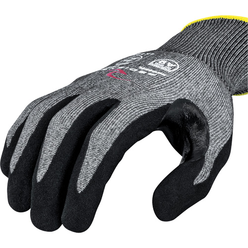 Gants enduits r&eacute;sistants &agrave; la coupe RWG589, Taille 2T-Grand, Calibre 18, Rev&ecirc;tement Mousse de nitrile, Enveloppe en PEHP, ASTM ANSI niveau A9/EN 388 niveau F Planification Entrepots Molloy