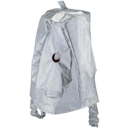 Cagoule r&eacute;fl&eacute;chissant la chaleur avec fen&ecirc;tre transparente dor&eacute;e Planification Entrepots Molloy