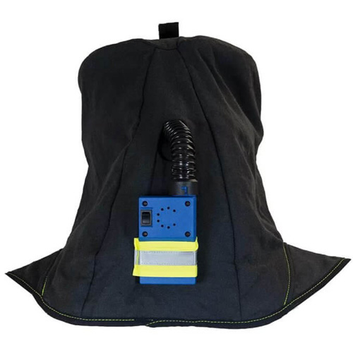 TCG Arc Flash Hood, Black, 40 cal/cm², ANSI Z87.1/ASTM F1506/ASTM F1959/ASTM F2178/Meets/Exceeds CSA Z462/NFPA 70E, 4 Arc Flash PPE Category Level Planification Entrepots Molloy