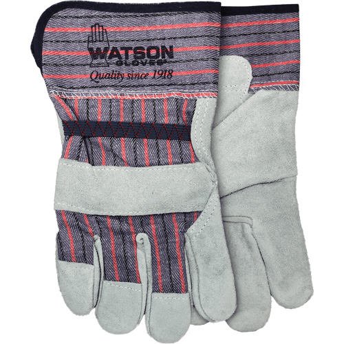 Gants Guard'n Duty, Taille unique, Paume en Cuir de vache refendu Planification Entrepots Molloy