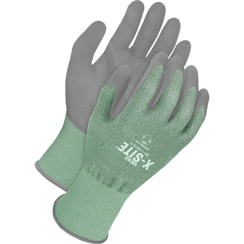X-Site&reg; Coated Cut-Resistant Touchscreen Gloves, Size 6, 18 Gauge, Polyurethane Coated, HPPE Shell, ASTM ANSI Level A4 Planification Entrepots Molloy