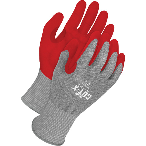 Cut-X&reg; Cut-Resistant Touchscreen Gloves, Size 6, 18 Gauge, Foam Nitrile Coated, HPPE Shell, ASTM ANSI Level A9 Planification Entrepots Molloy
