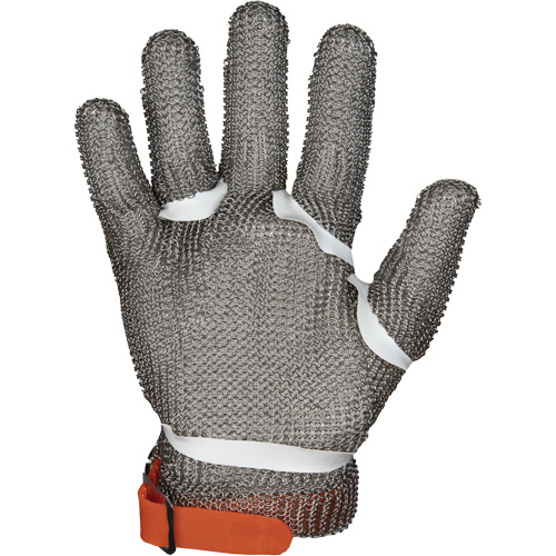 Gants en maille m&eacute;tallique MMG conformes aux normes alimentaires, Taille 2T-petit, Enveloppe en Acier inoxydable, ASTM ANSI niveau A9 Planification Entrepots Molloy