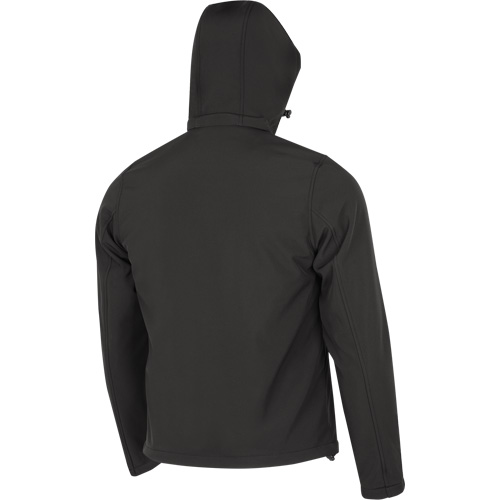 Veste chauffante Softshell, Hommes, Petit, Noir Planification Entrepots Molloy