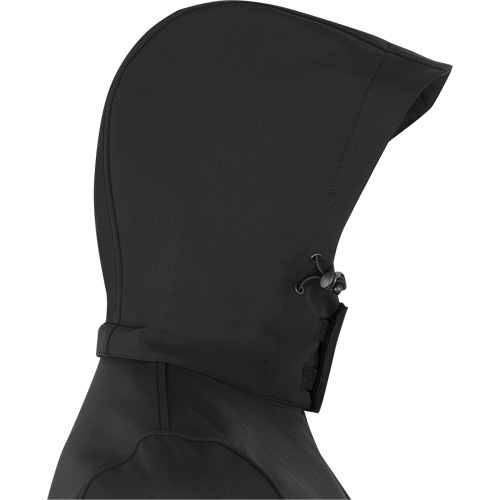Veste chauffante Softshell, Hommes, Petit, Noir Planification Entrepots Molloy