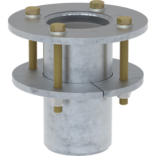 DBI-SALA&reg; Confined Space Deck Mount Base, Galvanized Planification Entrepots Molloy