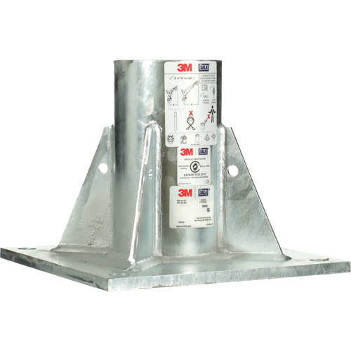 DBI-SALA&reg; Confined Space Floor Mount Base, Galvanized Planification Entrepots Molloy