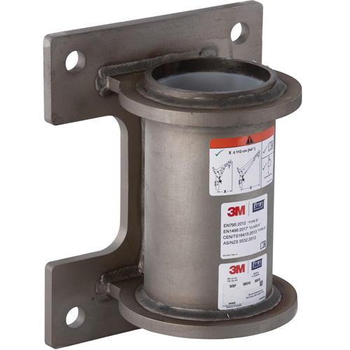 DBI-SALA&reg; Confined Space Wall Mount Base, Stainless Steel Planification Entrepots Molloy
