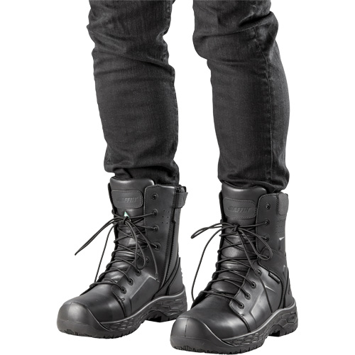 Bottes de s&eacute;curit&eacute; Ice Hero II pour hommes, Cuir, Semelle R&eacute;sistant aux perforations, Pointure 11 Planification Entrepots Molloy