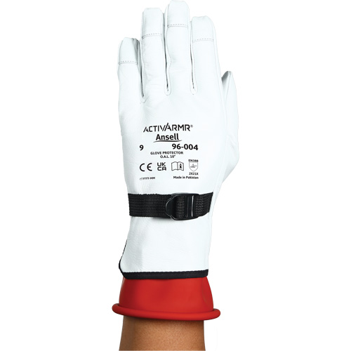 ActivArmr&reg; 96004 Goatskin Leather Protector Gloves, Size 10, 10" L Planification Entrepots Molloy