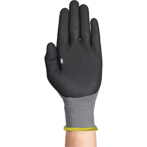Gants r&eacute;sistants &agrave; la coupe HYFLEX 11-574, Taille 5/2T-petit, Calibre 21, Rev&ecirc;tement Mousse de nitrile, Enveloppe en Intercept, ASTM ANSI niveau A4/EN 388 niveau D Planification Entrepots Molloy