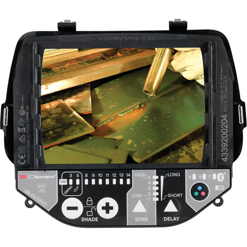 Speedglas G5 Auto-Darkening Variable Colour Filter, 2-4/5" W x 4-1/4" H Viewing Area, For Use With G5-01 and G5-03 helmets Planification Entrepots Molloy