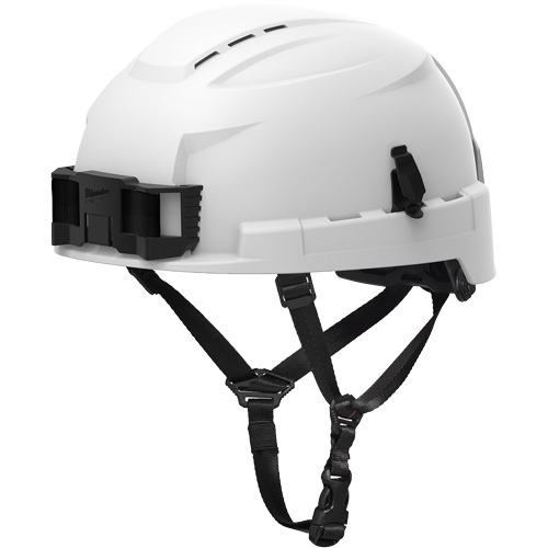 Casque de s&eacute;curit&eacute; BOLT, R&eacute;pond aux normes CSA type 2, Suspension Rochet, Ventil&eacute; Planification Entrepots Molloy