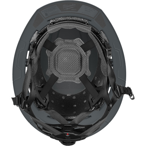 Casque de s&eacute;curit&eacute; &agrave; bord complet BOLT, R&eacute;pond aux normes CSA type 2, Suspension Rochet, Non ventil&eacute; Planification Entrepots Molloy