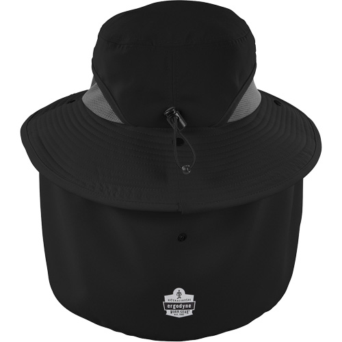 Chill-Its 8934 Ranger Hat with Neck Shade, Large/X-Large, Black Planification Entrepots Molloy