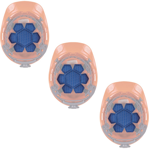 Coussin sup&eacute;rieur de refroidissement pour casque de s&eacute;curit&eacute; Chill-Its 6612 &agrave; &eacute;vacuation de lhumidit&eacute; Planification Entrepots Molloy