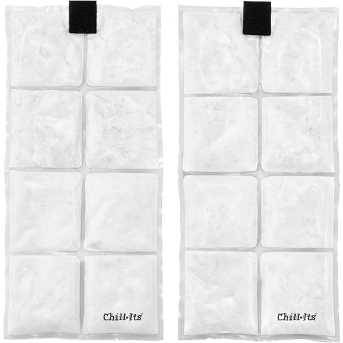 Chill-Its 6260 Lightweight Phase Change Cooling Vest with Rechargeable Packs, 2X-Large/3X-Large, Orange Planification Entrepots Molloy