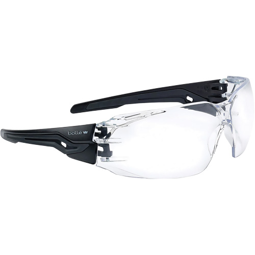 Silex+ BSSI Safety Glasses, Clear Lens, Anti-Fog/Anti-Scratch, ANSI Z87+ Planification Entrepots Molloy