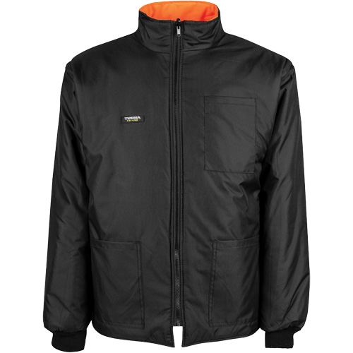 Manteau haute visibilit&eacute; 7-en-1, Polyester, Orange haute visibilit&eacute;, T-Grand Planification Entrepots Molloy