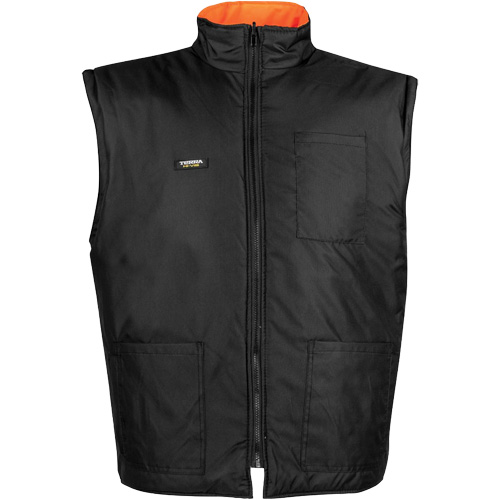 Manteau haute visibilit&eacute; 7-en-1, Polyester, Orange haute visibilit&eacute;, T-Grand Planification Entrepots Molloy