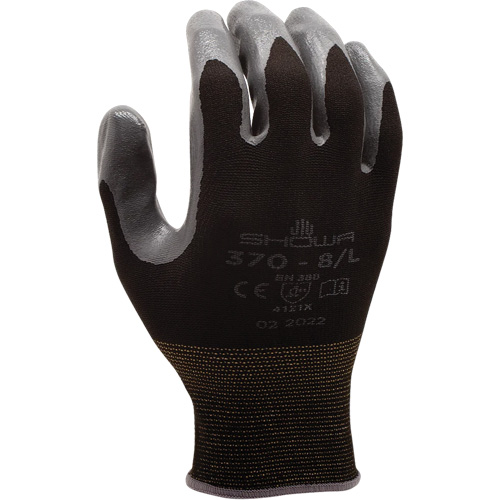 370B Gloves, 6/Small, Nitrile Coating, 13 Gauge, Nylon Shell Planification Entrepots Molloy