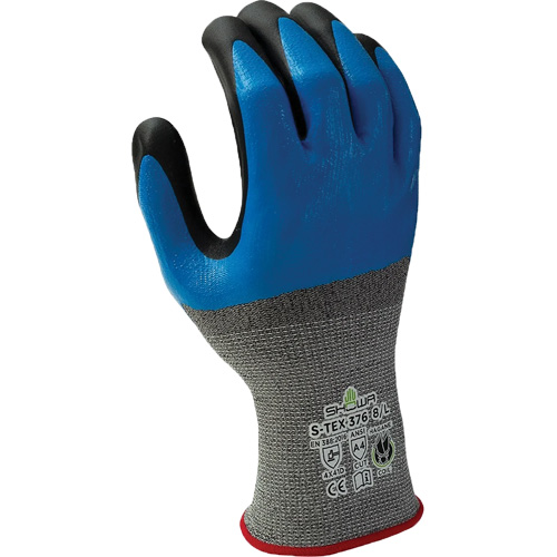 376 Cut-Resistant Gloves, 8/Large, Nitrile/Foam Nitrile Coating, 13 Gauge, Polyester/Stainless Steel Shell Planification Entrepots Molloy