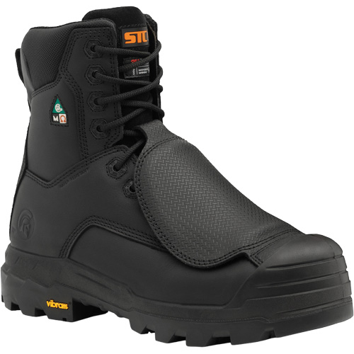 Bottes de travail Vulcan avec protecteur m&eacute;tatarsien &agrave; l'ext&eacute;rieur, Cuir, Taille 5, Imperm&eacute;able Planification Entrepots Molloy