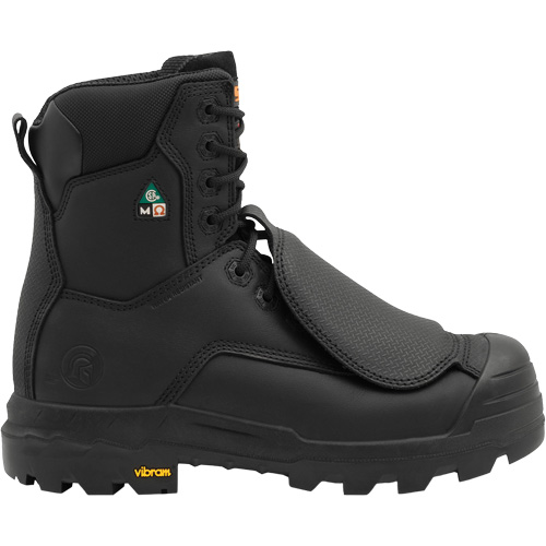 Bottes de travail Vulcan avec protecteur m&eacute;tatarsien &agrave; l'ext&eacute;rieur, Cuir, Taille 5, Imperm&eacute;able Planification Entrepots Molloy
